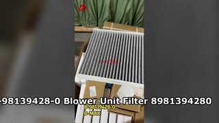 8-98139428-0 Gebläseeinheitsfilter 8981394280 für ISUZU TFR