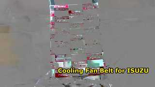 5-87610061-0 8-94479101-0 5876100610 8944791010 Lüfterriemen für ISUZU 4JA1 TFR TFS D-MAX