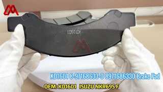 KD1601 8-97168633-0 8971686330 Bremsbelag für ISUZU