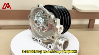 8976027810 8-97602781-0 Wasserpumpenbaugruppe mit Dichtung für ISUZU 6HE1-T FSR FTR