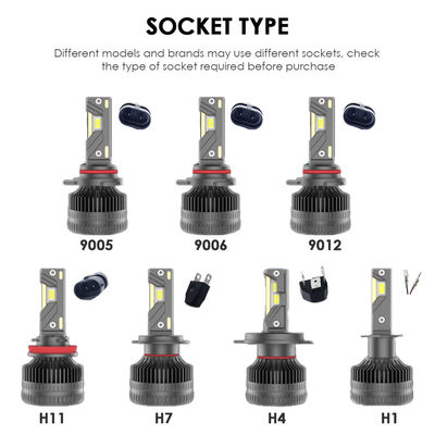 A10 150W 16000lm 6500K 3570 CSP Chips  9005/9006/9012/H1/H4/H7/H11 LED Headlight Bulb