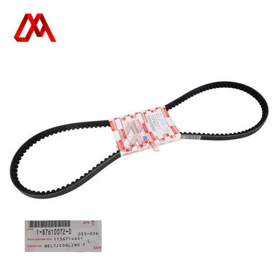 IZUMI Vulcanized Rubber Cooling Fan Belt 1136714631 1-13671463-1 BVP 1876100720 1-87610072-0 Suitable for ISUZU 6WG1 Trucks