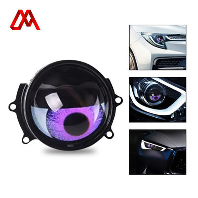 IZUMI Multicolor Demon Eyes 3 Inch LED Projector Auto Accessories For Cars
