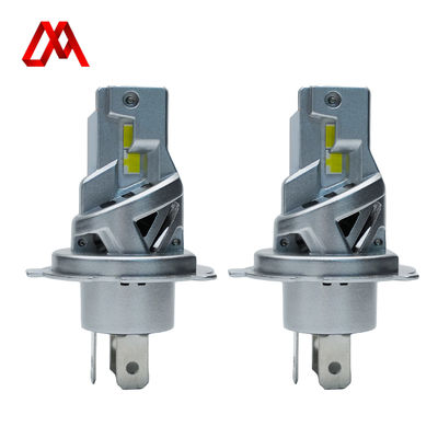 V04 64W 7000LM 6000K H4 4060 Chips Superior Aviation Aluminum LED Headlight Bulb