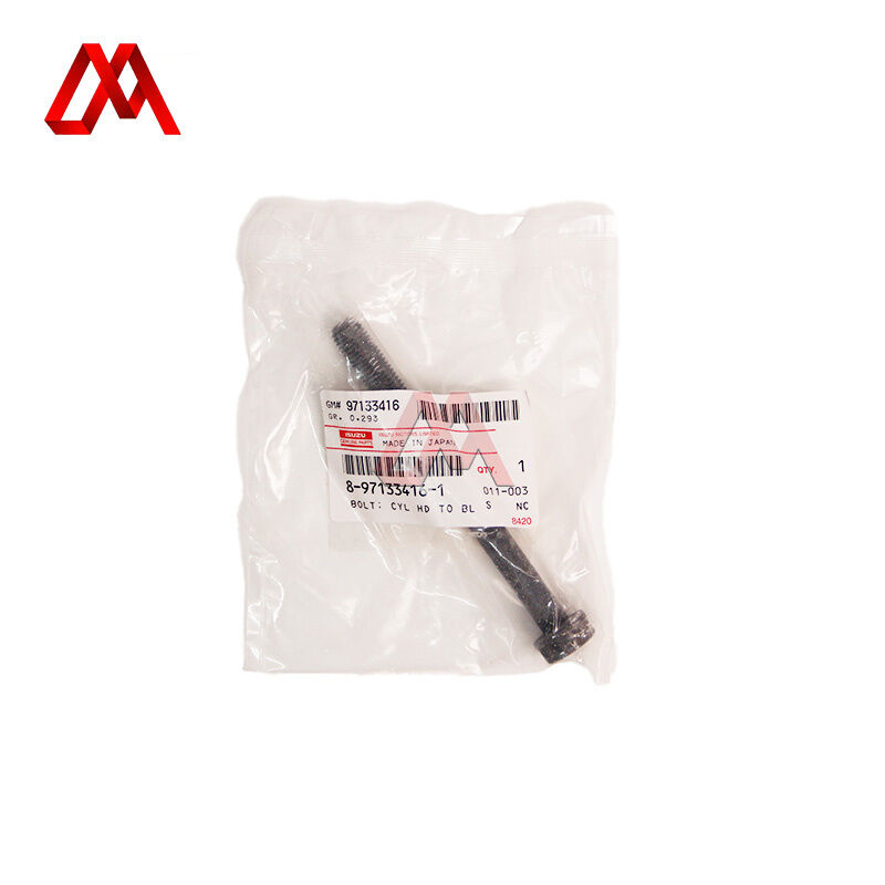 8-97133416-1 8971334161 Cylinder Head To Block Bolt for ISUZU 4JH1 NKR77